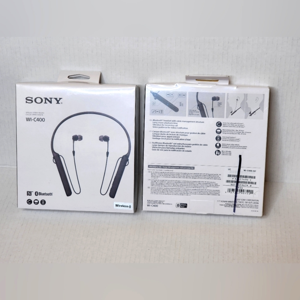 Sony wireless stero head set